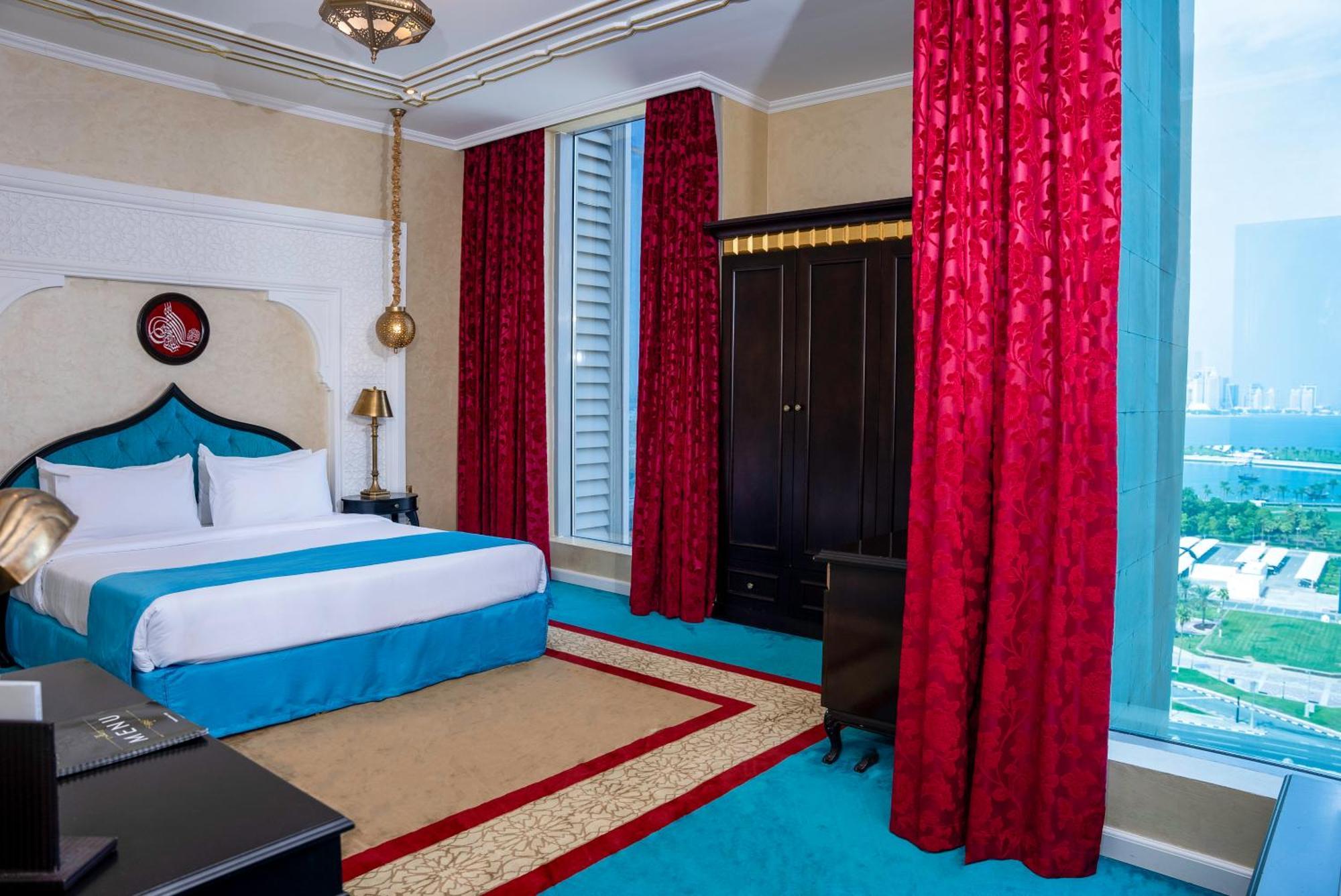 Saraya Corniche Hotel Doha Exterior photo A bedroom at the hotel