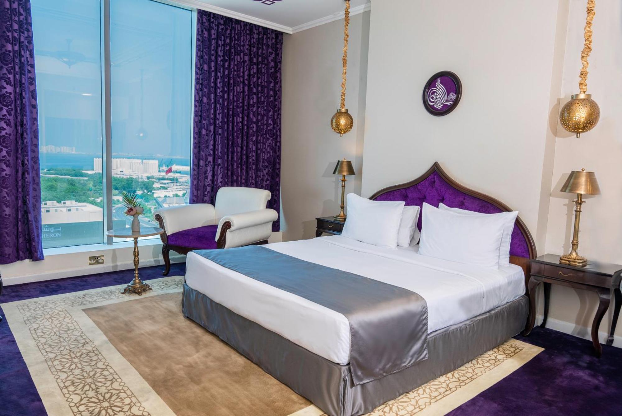 Saraya Corniche Hotel Doha Exterior photo A bedroom at the hotel